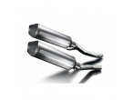 Delkevic Slipon Udstødning Titanium XJ 600 (92-04) til Yamaha