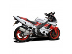 DELKEVIC Slipon UDSTØDNING Titanium YZF600R Thundercat (96-07) til Yamaha
