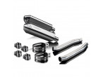 DELKEVIC Slipon UDSTØDNING Tri TDM 900 (02-13) til Yamaha