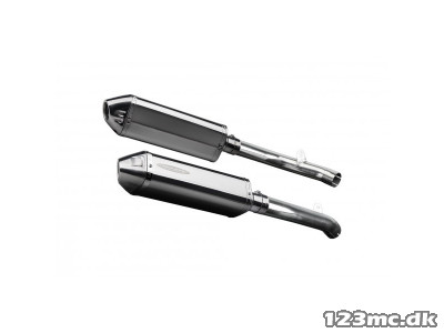 Delkevic Slipon Udstødning Tri VTR 1000 SP2 (02-10)