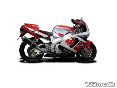 Delkevic Udstødning Carbon - Yamaha YZF 750 R