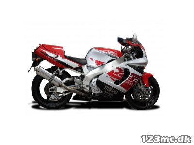Delkevic Udstødning Rustfri - Yamaha YZF 750 R