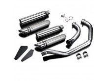 Delkevic Udstødning Slash cut - Yamaha XV 535