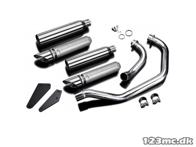 Delkevic Udstødning Slash cut - Yamaha XV 535