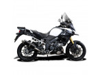 Delkevic Udstødningssystem Carbon DL 1000 V-Strom (14-20) til Suzuki
