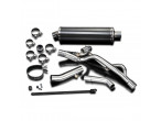Delkevic Udstødningssystem Carbon DL 650 V-Strom (12-16) til Suzuki