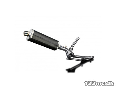 Delkevic Udstødningssystem Carbon DL 650 V-Strom (17-22)