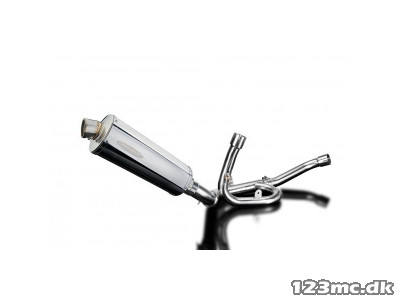 Delkevic Udstødningssystem Rustfri DL 1000 V-Strom (14-20)