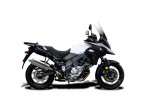 Delkevic Udstødningssystem Rustfri DL 650 V-Strom (17-22) til Suzuki