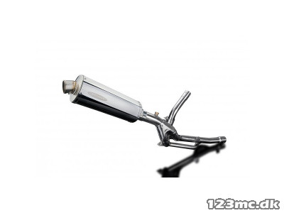 Delkevic Udstødningssystem Rustfri DL 650 V-Strom (17-22)