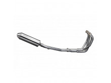 Delkevic Udstødningssystem Tri GSX600 F (97-06)