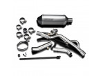 Delkevic Udstødningssystem X-Oval Titanium DL 650 V-Strom (04-11) til Suzuki