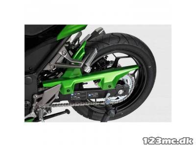 Ermax Rear Hugger Z300 ABS 2015-16 Lakeret