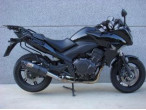 Euroline Oval Inox underseat - Carbon CBF 1000 til Honda