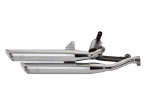 Falcon Cromo Line udstødning XV 750 / 1000 / 1100 til Yamaha