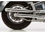 Falcon Cromo Line Udstødninger XVS 1100 til Yamaha XVS 1100 Drag Star