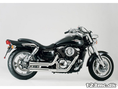 Falcon Double Groove Udstødning VN 1500/1600 Falcon Double Groove Udstødning VN 1500/1600