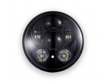 Forlygte Cree LED - 5-3/4 med monteringsramme - Yamaha