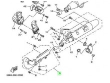 Forreste forrør - Yamaha XVS 650 A