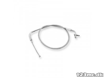 GAS KABEL OP STÅLARMERET Yamaha XV950 BOLT + 15 CM