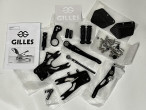 Gilles Tooling FXR Rearsets. Omvendt gearskift., FXR-BM01-P-B til BMW S 1000 RR