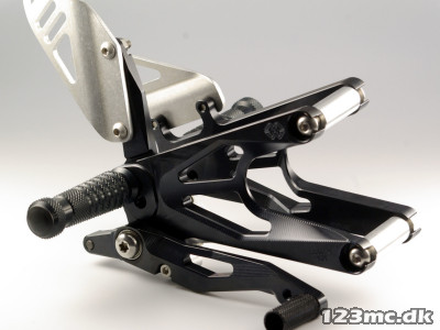 Gilles Tooling FXR Rearsets. Omvendt gearskift.