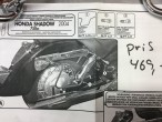 Givi montage kit for tasker, Honda VT750, T216