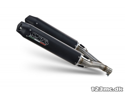 GPR Furore Nero Slip-on udstødning B-King (07-10)