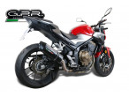 GPR Furore Nero Slip-on udstødning CB 500 F (16-18) til Honda CB 500 Four GPR Furore Nero Slip-on udstødning CB 500 F (16-18) til Honda CB 500 Four