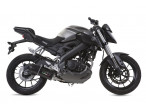 GPR Furore Nero Slip-on udstødning MT-125 Fazer (14-16) til Yamaha