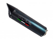 GPR Tiburon Carbon Poppy Slip-on udstødning CBR 600 RR (04-07)