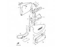 Gummi til montering af sideskjolde - Sæt XV750SE