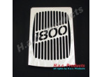 HAC Products Kølercover Suzuki C1800 HAC Products Kølercover Suzuki C1800