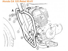 Hepco & Becker Motorbøjle Honda