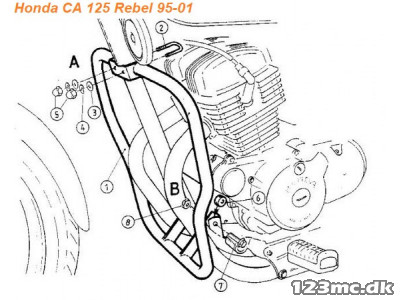 Hepco & Becker Motorbøjle Honda