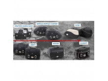 Hepco & Becker sidetaske holder læder