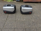 Hepco Becker junior sidetasker med Moto Guzzi logo