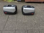 Hepco Becker junior sidetasker med Moto Guzzi logo