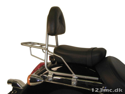 Hepco Becker sissybar m. bagagebærer - VT 750 Aero 2008-&gt,
