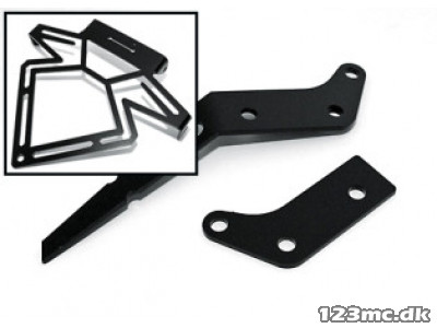 IXIL - Nr. pladeholder med lys 2 - ZX6R