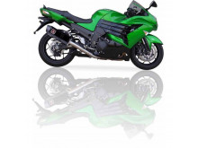 IXIL VXS Sort alu slip on ZZR1400 12-13