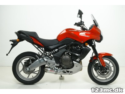 Kawasaki ER6 N/F 05-06 Giannelli Maxi Oval Carb Udstødning