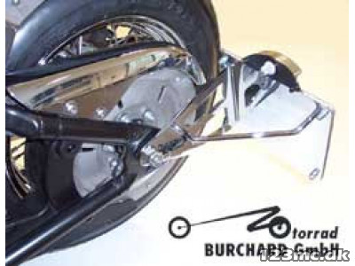 Kawasaki VN 900 Classic - sidehængt nr.pl.holder