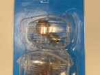 Klare blinklys glas, 59-21310.  121903