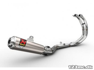 Komplet Akrapovic udstødning - Yamaha YZF-R3