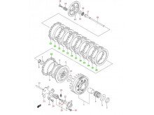 Komplet kobling - Suzuki M800 Original