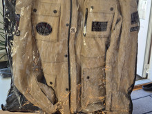 Læderjakke, lys og kraftig