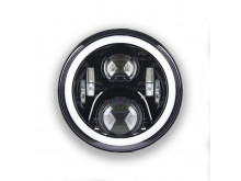 LED Forlygte 7 Sort - VL 1500