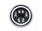 LED Forlygte 7 Sort til Suzuki SV 650