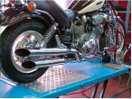 LeoVince Silvertail K02 Udstødning XV 750/1100 til Yamaha